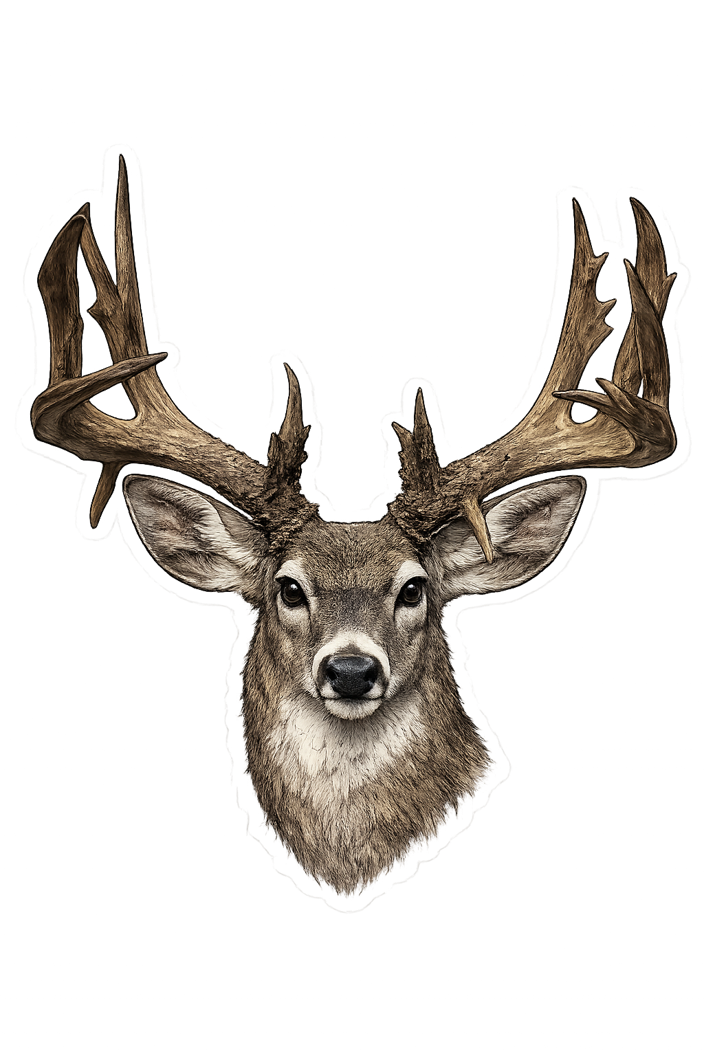 Logo buck sticker