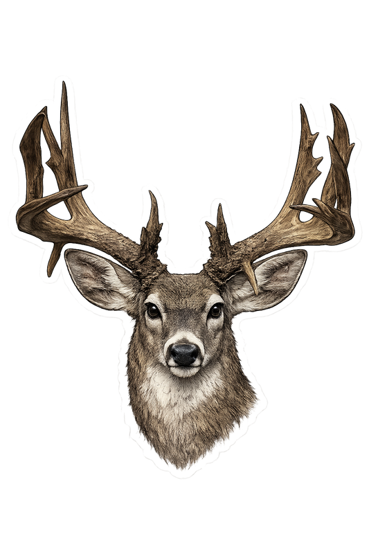 Logo buck sticker