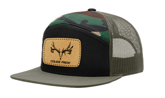 Coues Freak Leather Patch Hat