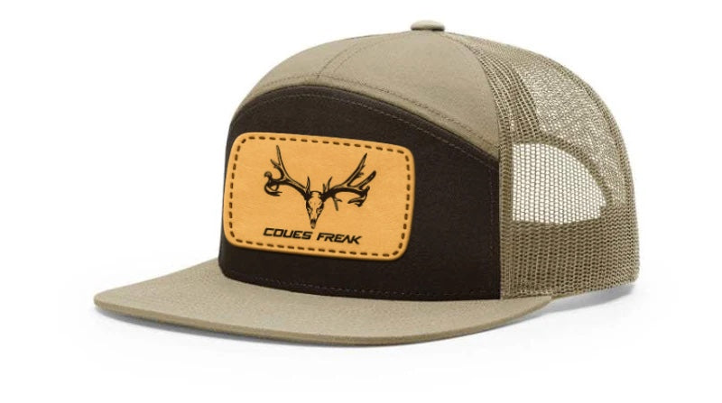 Coues Freak Leather Patch Hat