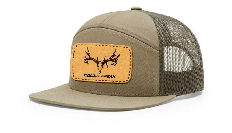 Coues Freak Leather Patch Hat